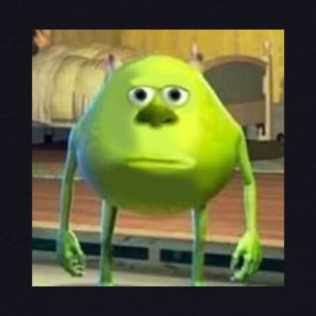 Mike Wazowski with Sully Face Meme by artsylab